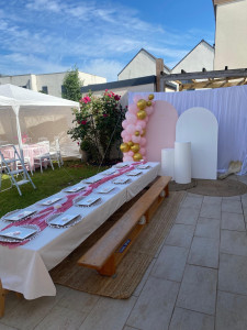 Photo de galerie - ? ANNIVERSAIRE ENFANT – UNIVERS PRINCESSE CHIC