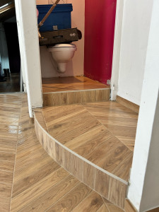 Photo de galerie - Pose de carrelages 