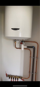 Photo de galerie - Installation ballon chauffe eau 