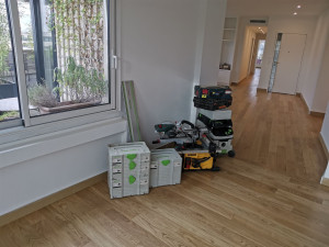 Photo de galerie - Pose de parquet - Revêtement de sol