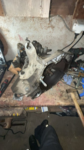 Photo de galerie - Remplacement boîte de vitesse 