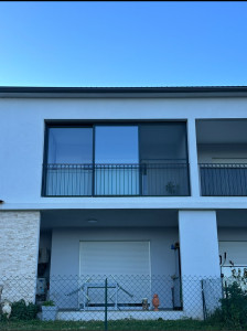 Photo de galerie - Fermeture de terrasse ( coulissant 3 vantaux )