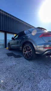 Photo de galerie - Lavage extérieur pour ce Audi Q8 Sline Etron