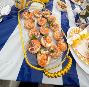 Photo de galerie - Sablés salés aux fruits de mer 