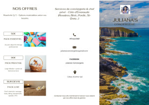 Photo de galerie - Brochure Conciergerie