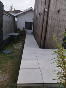 Photo de galerie - Terrasse sur plots 