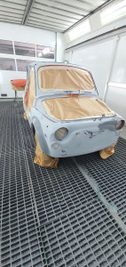 Photo de galerie - Peinture fiat 500L
