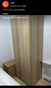 Photo de galerie - Montage meuble