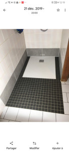 Photo de galerie - Sdb creation pour handicapé, 