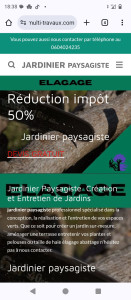 Photo de galerie - Voici la première page de mon site internet 