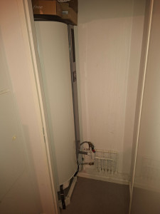 Photo de galerie - Mise en place dun ballon thermodynamique marque atlantique. 