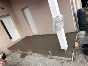 Photo de galerie - Terrasse en béton 