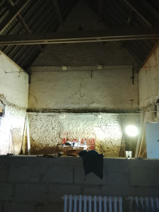 Photo de galerie - Ouverture pour pose d'une baie vitrée 
