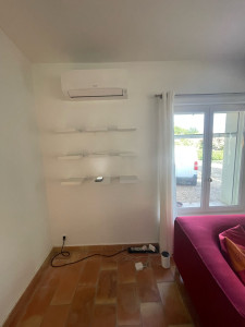 Photo de galerie - Installation climatisation split mural Hitachi