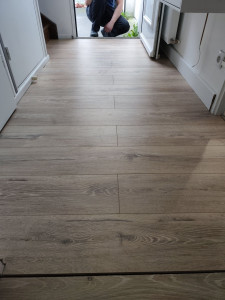 Photo de galerie - Pose parquet flottant 
