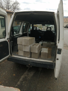 Photo de galerie - Livraison de parpaing