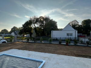 Photo de galerie - Création clôture grillage souple 