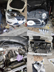 Photo de galerie - Courroie de distribution, vidange BVA, injection, démarreur, alternateur 