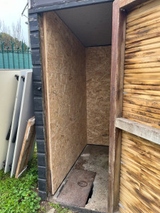 Photo de galerie - Isolation cabanon de jardin 