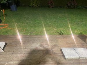 Photo de galerie - Terrasse en Bois avec Lumière intégrée