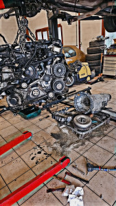 Photo de galerie - Changement  de une embrayage  