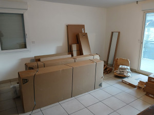 Photo de galerie - Montage complet de meubles en kit pour un appartement de 80m2 