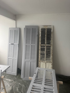 Photo de galerie - Réfection volet battant