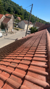 Photo de galerie - Nettoyage toiture 