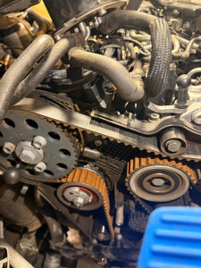 Photo de galerie - Remplacement distribution 