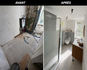 Photo de galerie - Rénovation  SDB
