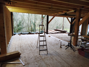 Photo de galerie - CREATION MAISON OSSATURE BOIS 100 M² BELLE ILE EN TERRE