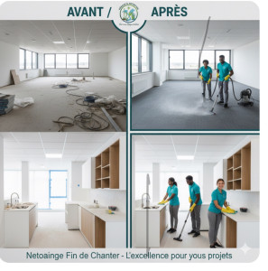 Photo de galerie - Préparation - nettoyage de salle