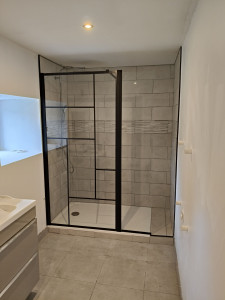 Photo de galerie - Réalisation d'une salle de douche ! 
