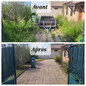 Photo de galerie - Nettoyage et aménagement extérieur 