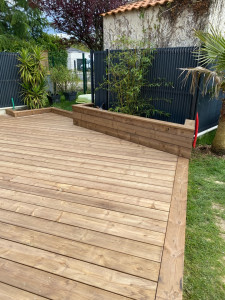 Photo de galerie - Terrasse bois 80m2