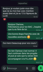 Photo de galerie - Une cliente de plus satisfaite
