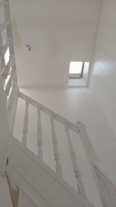 Photo de galerie - Enduit peinture réparation des escaliers  