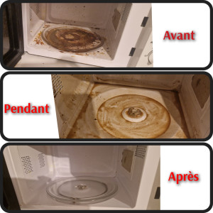 Photo de galerie - Nettoyage micro onde