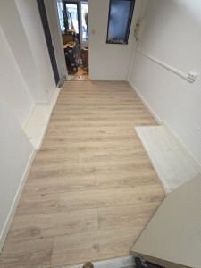 Photo de galerie - Pose de parquet - Revêtement de sol