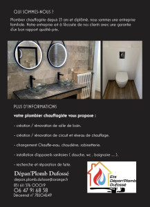 Photo de galerie - Plomberie - Installation sanitaire