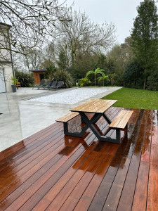 Photo de galerie - Pose terrasse bois