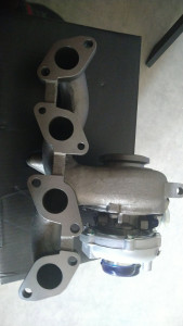 Photo de galerie - Changement de turbocompresseur 
nettoyage ou remplacement de la vanne EGR, débitmètre, boitier papillon 
