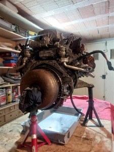 Photo de galerie - Réfection d'un moteur de BMW V8, tendeur de chaine.