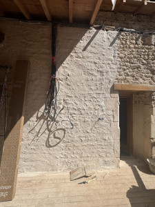 Photo de galerie - Avant la pose de la GTL et du TD