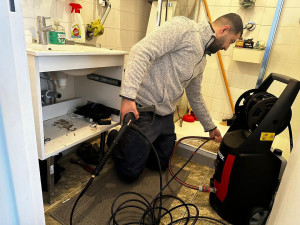 Photo de galerie - Débouchage canalisation