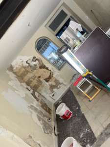 Photo de galerie - Infiltration+pose parquet