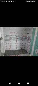 Photo de galerie - Rénovation complète salle de bain plomberie plus faïence 