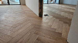 Photo de galerie - Parquet baton rompu
