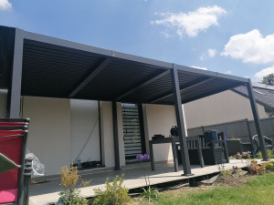 Photo de galerie - Pergola bioclimatique 