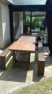 Photo de galerie - Salon de jardin (tables et chaises)